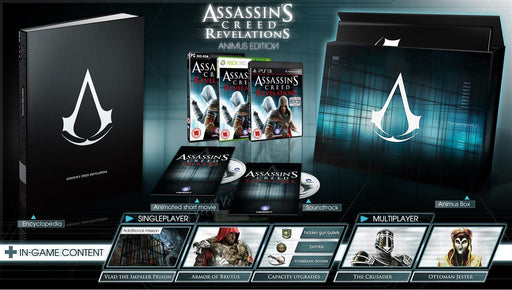 Assassin’s Creed: Revelations – Animus Edition Collector's Edition PAL (Xbox 360)– JETZT KAUFEN BEI GLACIER GAMES .at