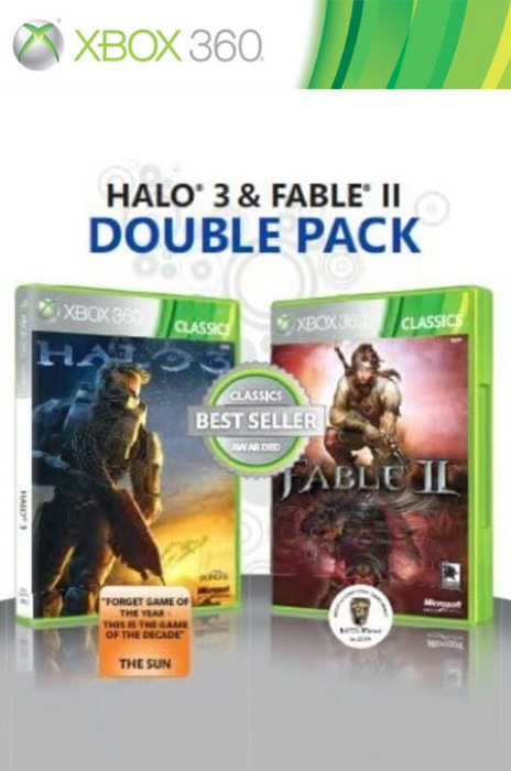 Halo 3 & Fable II (X360) - Komplett mit OVP