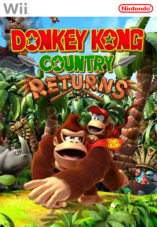 Donkey Kong Country Returns (WII) - Komplett mit OVP (Nintendo Wii)– JETZT KAUFEN BEI GLACIER GAMES .at