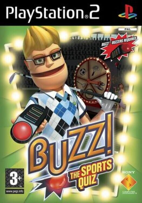 Buzz The Big Sports Quiz (PS2) - Nur CD