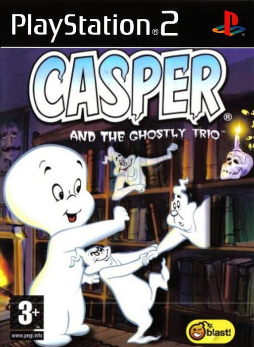 Casper and The Ghostly Trio (PS2) - Nur CD