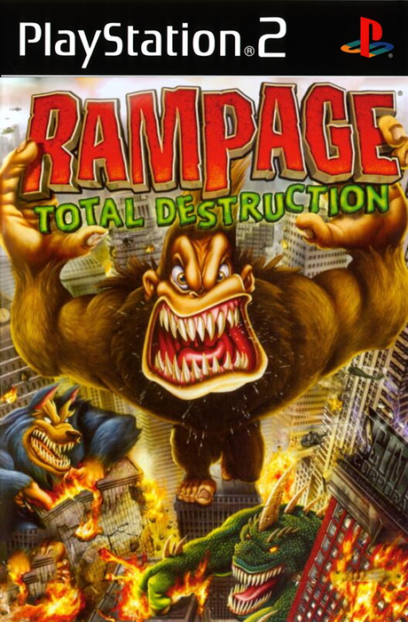 Rampage Total Destruction (PS2) - Komplett mit OVP