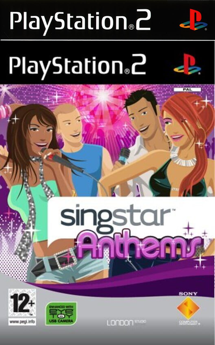 SingStar Anthems (PS2) - Nur CD