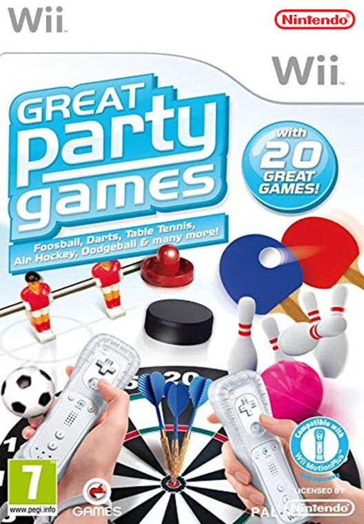 Great Party Games (WII) - Mit OVP, ohne Anleitung (Nintendo Wii)– JETZT KAUFEN BEI GLACIER GAMES .at