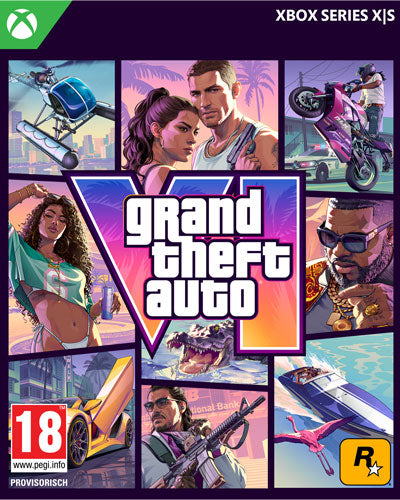 Grand Theft Auto VI ( GTA 6) XBSX ( PEGI 18) (Code in a Box)