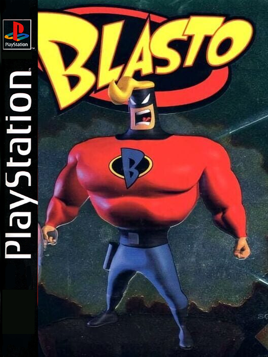 Blasto (PS1) - Fehlendes Frontcover