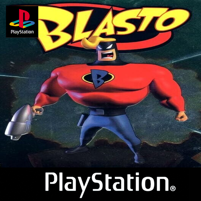 Blasto (PS1) - Fehlendes Frontcover