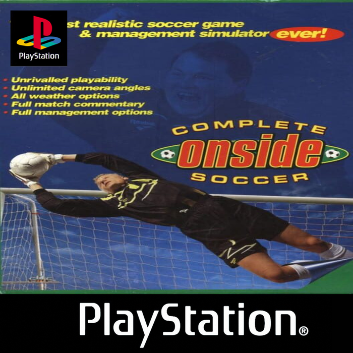 Complete Onside Soccer (PS1) - Mit OVP, ohne Anleitung