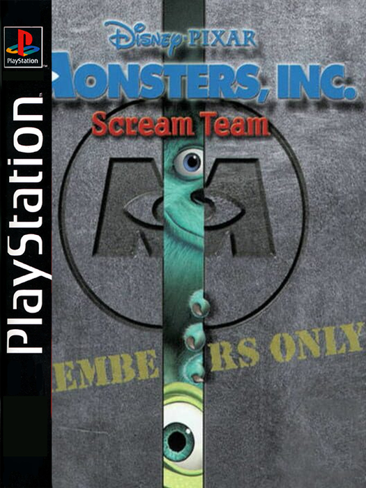 Monsters Inc (PS1) - Fehlendes Frontcover