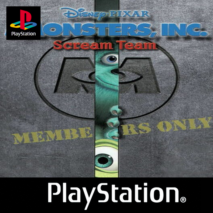 Monsters Inc (PS1) - Fehlendes Frontcover