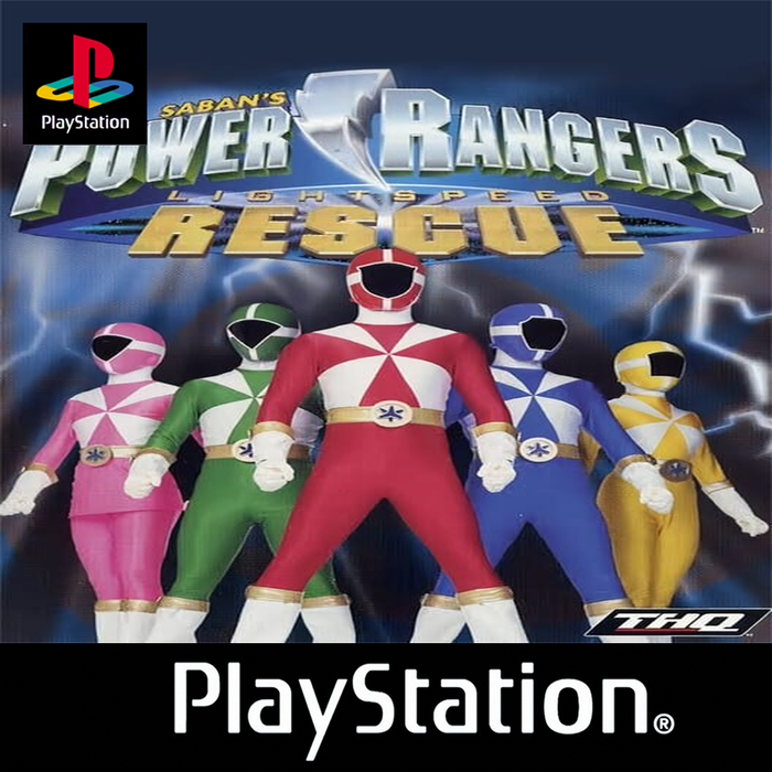 Power Rangers Lightspeed Rescue (PS1) - Komplett mit OVP