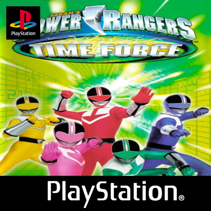 Power Rangers Time Force (PS1) - Mit OVP, ohne Anleitung