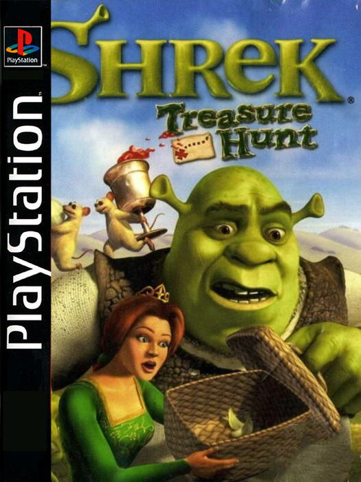 Shrek Treasure Hunt (PS1) - Mit OVP, ohne Anleitung