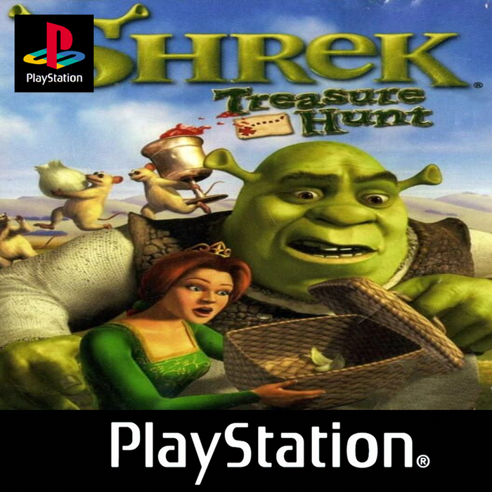 Shrek Treasure Hunt (PS1) - Mit OVP, ohne Anleitung