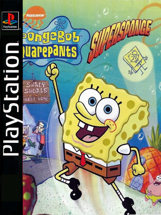 SpongeBob SquarePants Super Sponge (PS1) - Komplett mit OVP