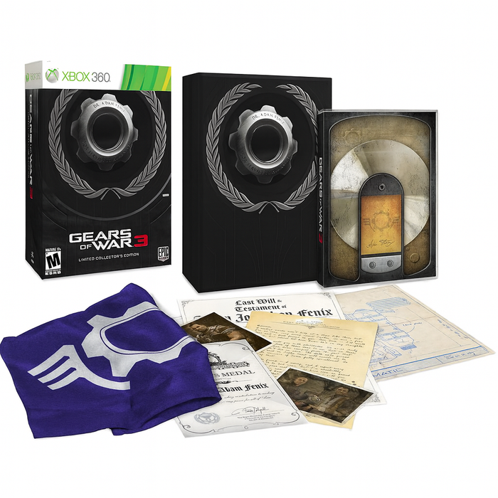 Gears of War 3 – Epic Edition Collector's Edition PAL (Xbox 360)– JETZT KAUFEN BEI GLACIER GAMES .at