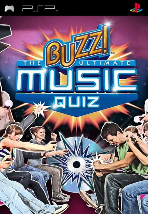 Buzz: The Ultimate Music Quiz (PSP) - Komplett mit OVP