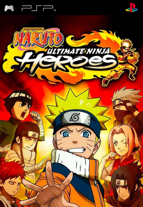 Naruto: Ultimate Ninja Heroes (PSP) - Mit OVP, ohne Anleitung