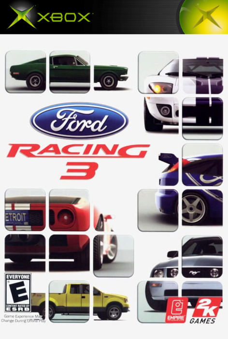 Ford Racing 3 (Xbox) - Mit OVP, ohne Anleitung