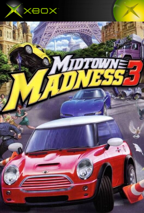 Midtown Madness 3 (Xbox) - Mit OVP, ohne Anleitung