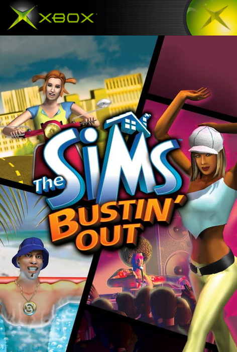 The Sims Bustin' Out (Xbox) - Komplett mit OVP