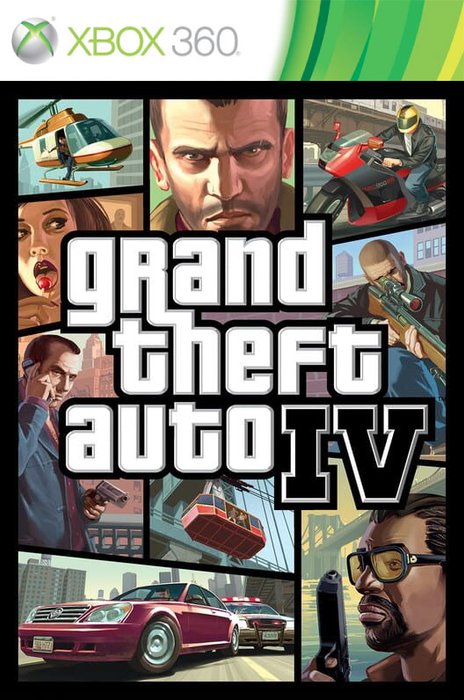 Grand Theft Auto IV (X360) - Komplett mit OVP