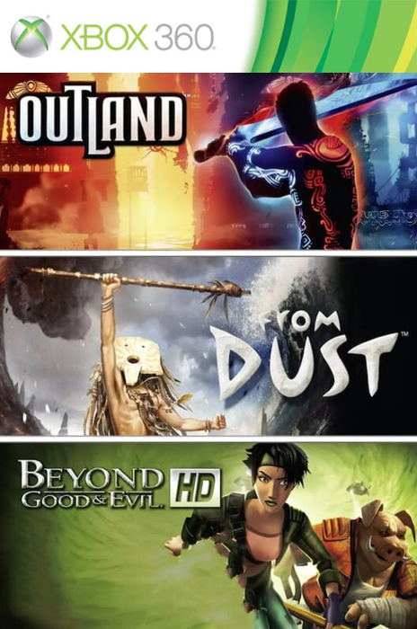 Outland & From Dust & Beyond Good & Evil HD (X360) - Komplett mit OVP