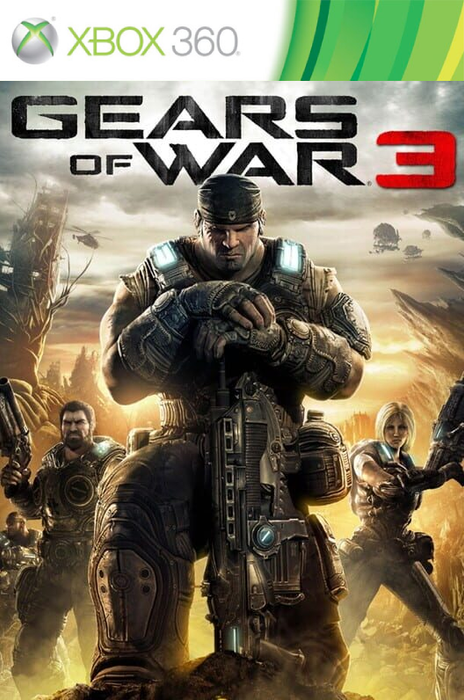 Gears of War 3 (X360) - Komplett mit OVP