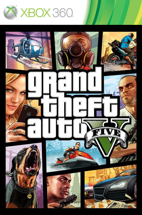 Grand Theft Auto V (X360) - Komplett mit OVP