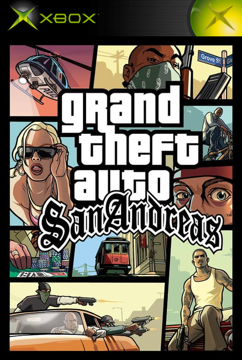 Grand Theft Auto San Andreas (Xbox) - Komplett mit OVP