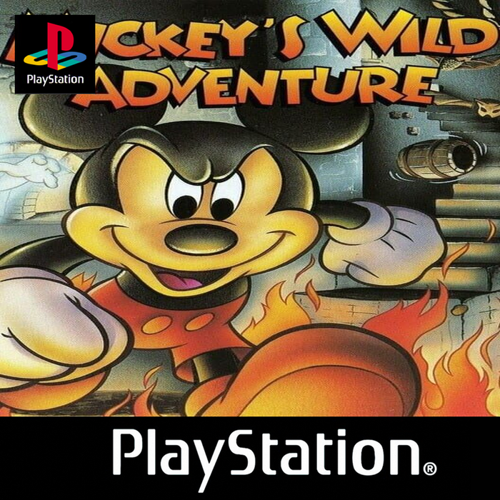 Mickey's Wild Adventure [Platinum] (aber vollständig auf italienisch) (PS1) - Komplett mit OVP