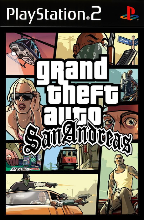 Grand Theft Auto: San Andreas [ Nicht zum seperaten Verkauf bestimmt] (PS2) - Komplett mit OVP