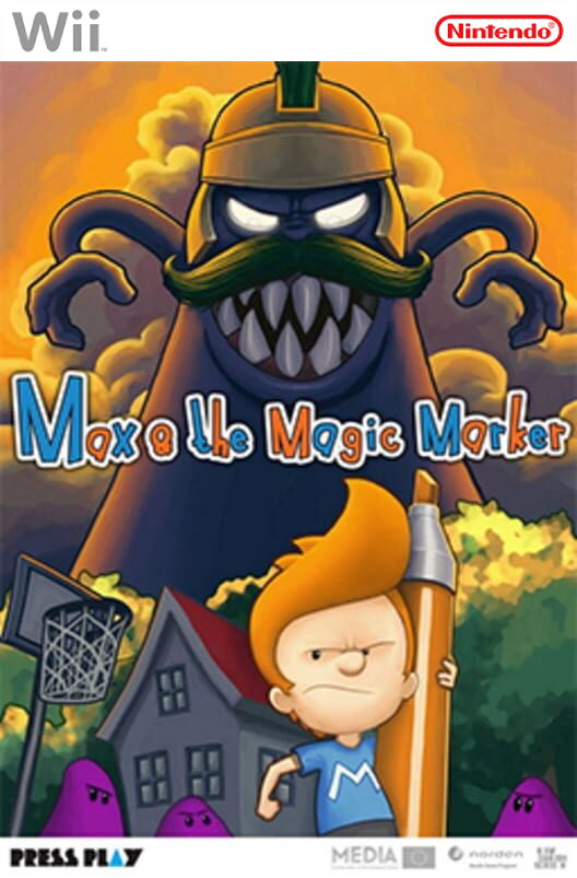 Max & the Magic Marker (WII) - Mit OVP, ohne Anleitung (Nintendo Wii)– JETZT KAUFEN BEI GLACIER GAMES .at