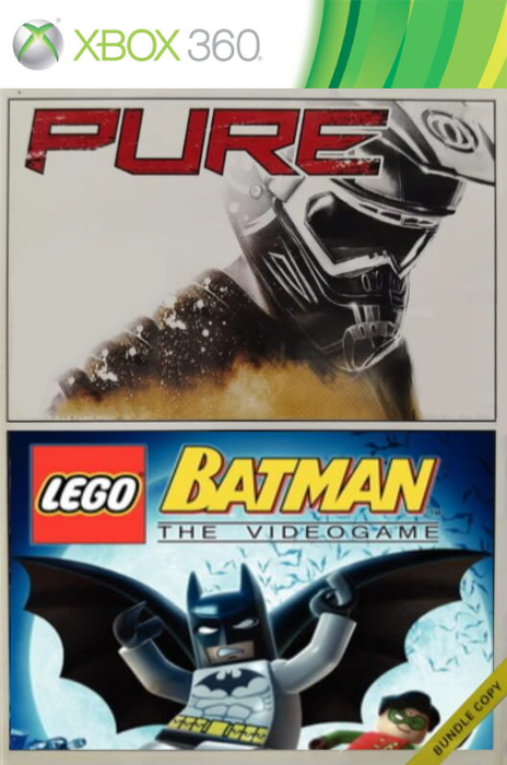 Lego Batman & Pure Bundle (X360) - Komplett mit OVP