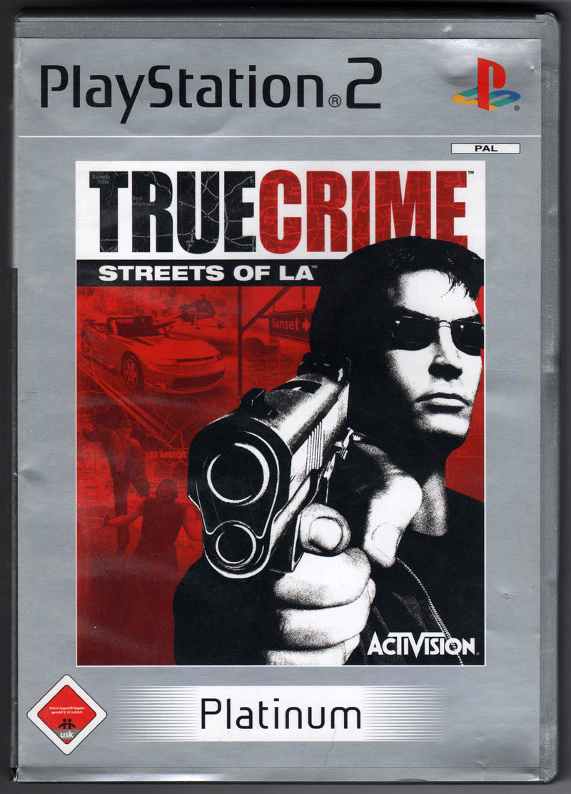 True Crime Streets of L.A. [PLATINUM] (PS2) - Mit OVP, ohne Anleitung– JETZT KAUFEN BEI GLACIER GAMES .at