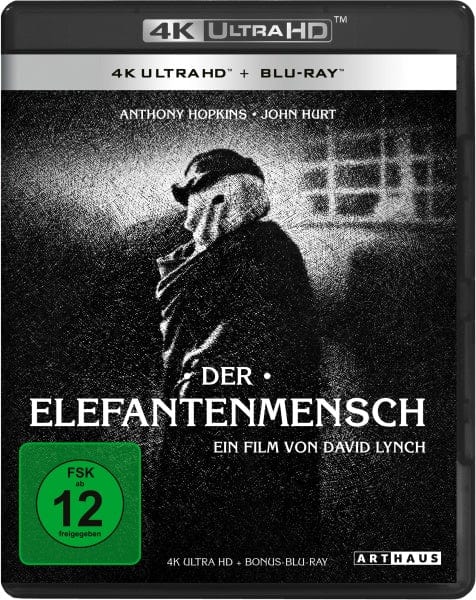 Arthaus / Studiocanal 4K Ultra HD - Film Der Elefantenmensch (4K Ultra HD+Blu-ray)