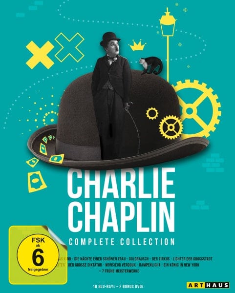 Arthaus / Studiocanal Blu-ray Charlie Chaplin - Complete Collection (12 Blu-rays)