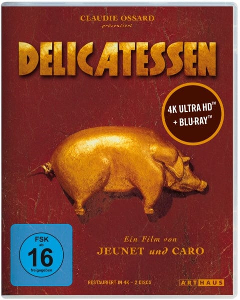 Arthaus / Studiocanal Blu-ray Delicatessen (Special Edition, 4K Ultra HD+Blu-ray)