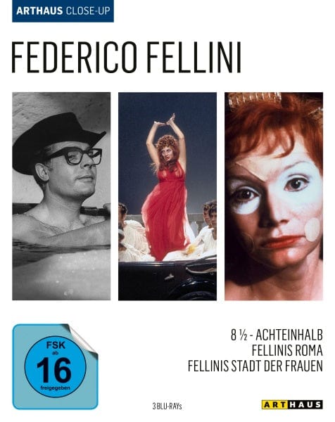 Arthaus / Studiocanal Blu-ray Federico Fellini - Arthaus Close-Up (3 Blu-rays)