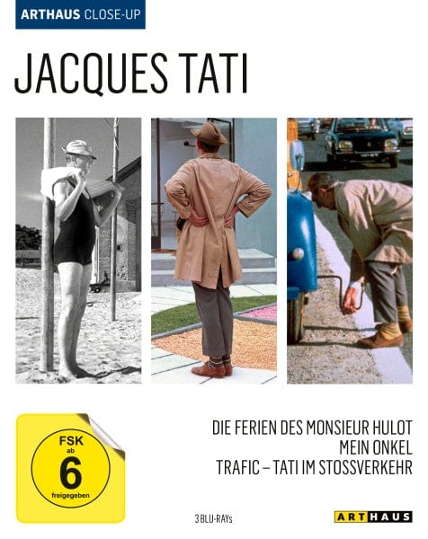 Arthaus / Studiocanal Blu-ray Jacques Tati - Arthaus Close-Up (3 Blu-rays)
