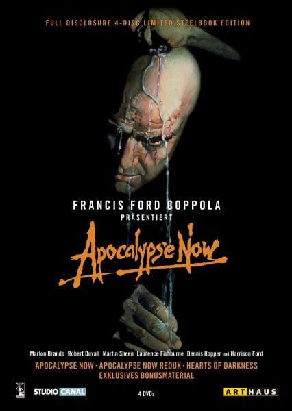 Arthaus / Studiocanal DVD Apocalypse Now - Full Disclosure - 4-Disc Limited Steelbook Edition (4 DVDs)