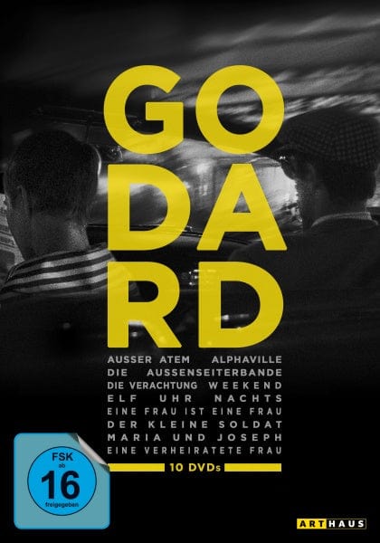 Arthaus / Studiocanal DVD Best of Jean-Luc Godard (10 DVDs)