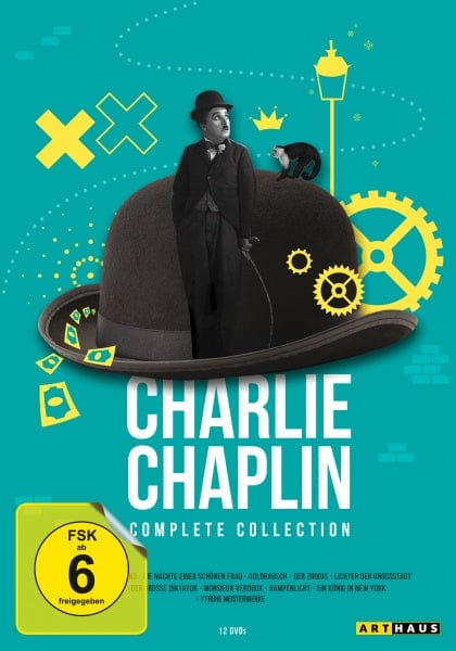 Arthaus / Studiocanal DVD Charlie Chaplin - Complete Collection (12 DVDs)
