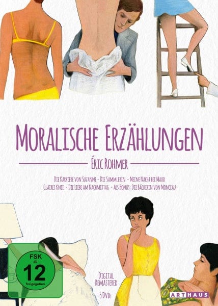 Arthaus / Studiocanal DVD Eric Rohmer - Moralische Erzählungen - Digital Remastered (5 DVDs)