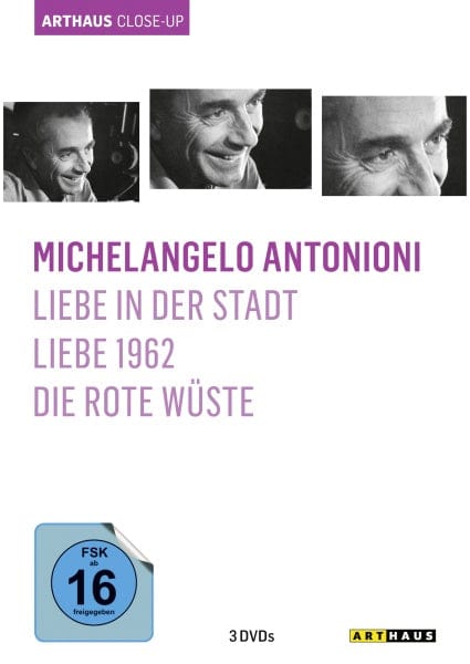 Arthaus / Studiocanal DVD Michelangelo Antonioni - Arthaus Close-Up (3 DVDs)