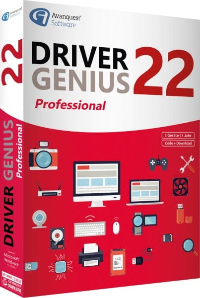 Avanquest/Driversoft PC Driver Genius 22 Professional (Code in a Box)
