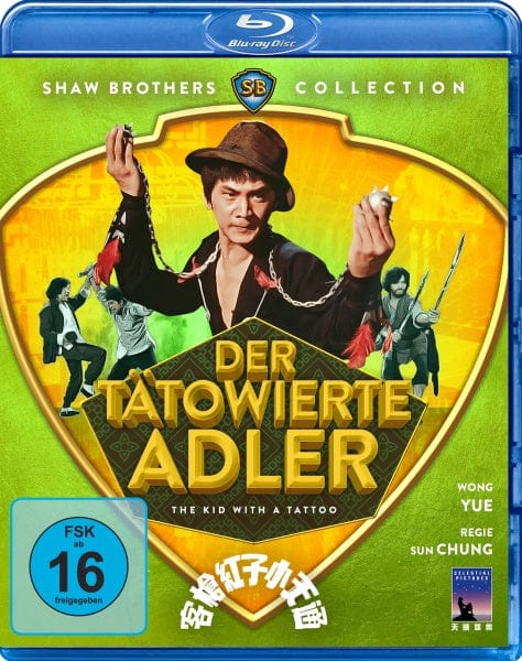 Black Hill Pictures Blu-ray Der tätowierte Adler (Shaw Brothers Collection) (Blu-ray)