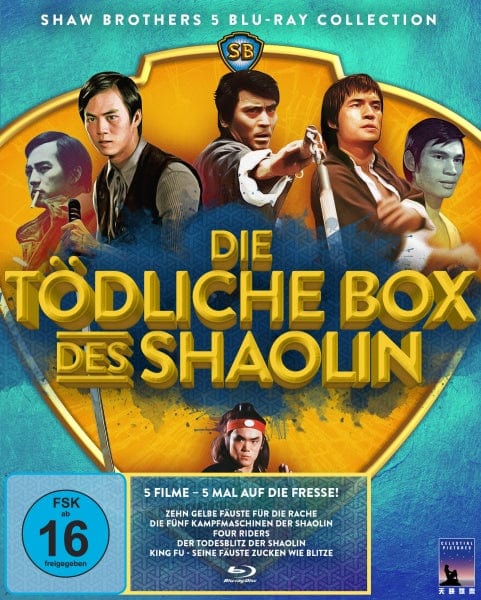 Black Hill Pictures Blu-ray Die tödliche Box des Shaolin (Shaw Brothers Collection) (5 Blu-rays)