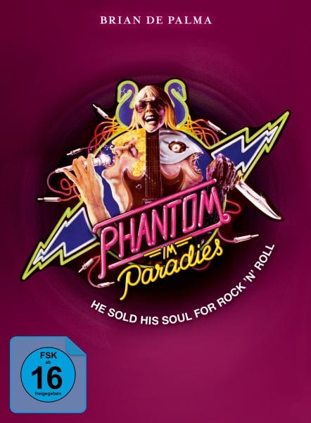 Black Hill Pictures Blu-ray Phantom im Paradies - Phantom of the Paradise (Mediabook, Blu-ray+DVD) (Version A)
