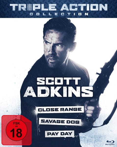 Black Hill Pictures Blu-ray Scott Adkins Triple Action Collection (3 Blu-rays)